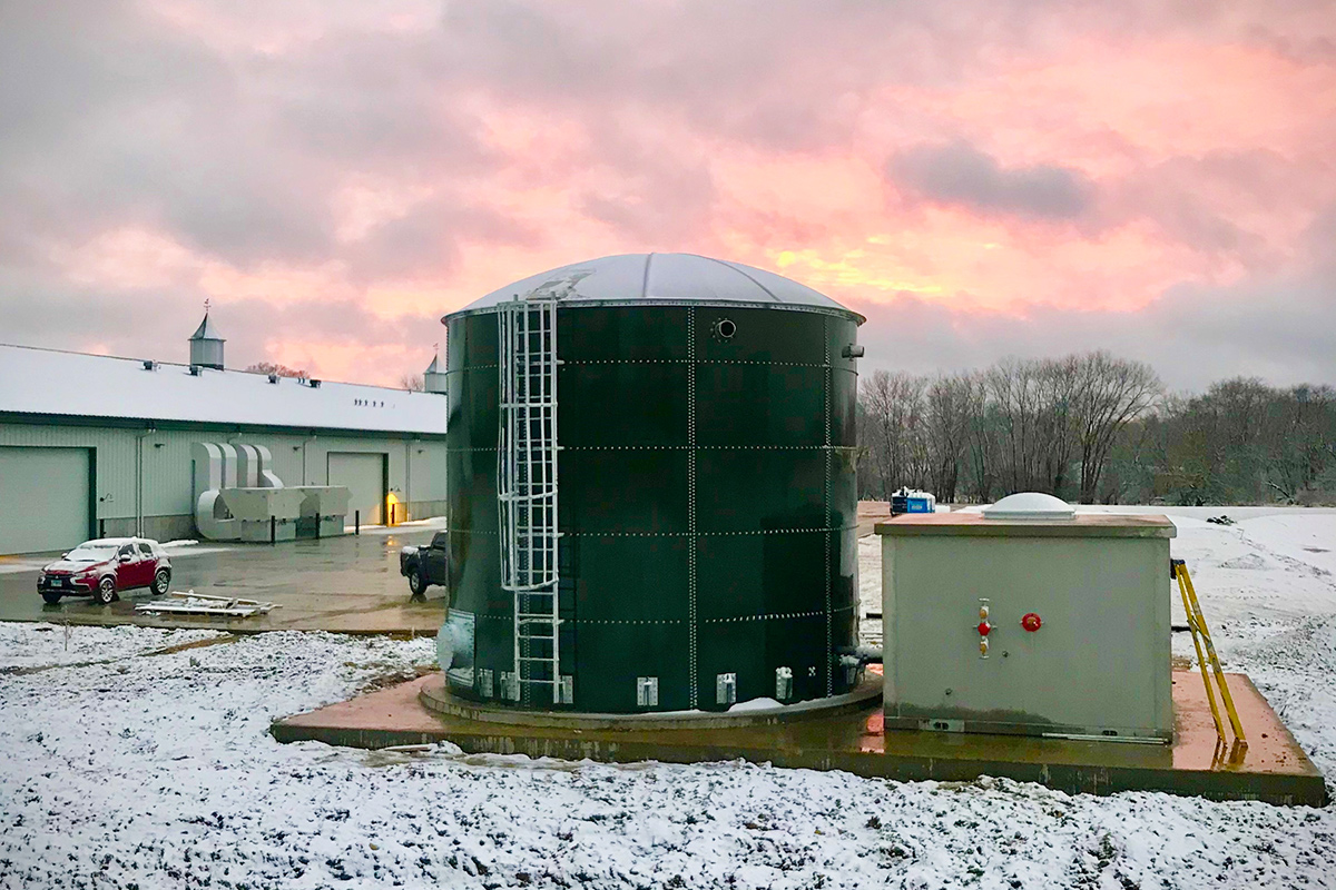 Epoxy Coated Water Storage Tanks